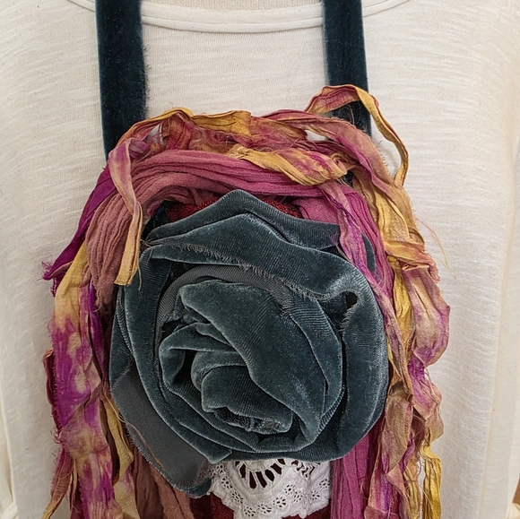 JABOT💕MOSSIE ANNA ARTISAN DESIGN IN PROGRESS OOAK💞 NWT - Picture 4 of 6